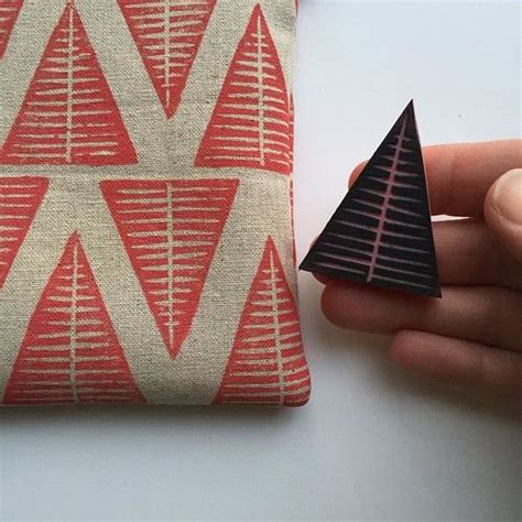 A printing challenge for the new year | Fabric stamping, Diy stamp ...