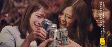 Asahi combines beer, cherry blossoms, and Nogizaka46 idols in touching ...