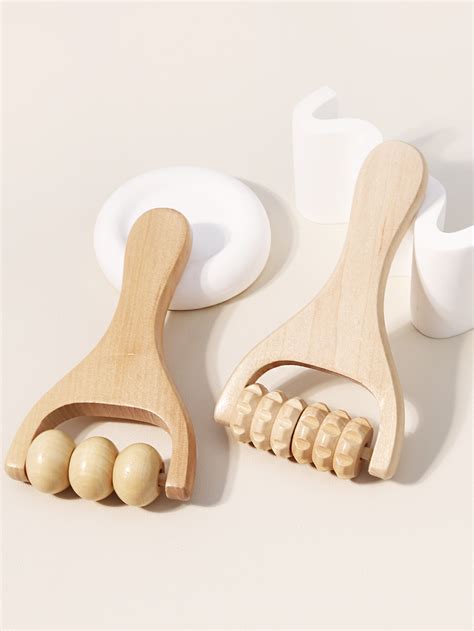 Roller massager, full body manual wooden fascia ro... – Vicedeal