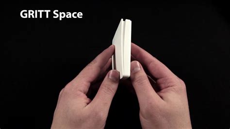 Беспроводной кинетический выключатель GRITT Space двухклавишный - YouTube
