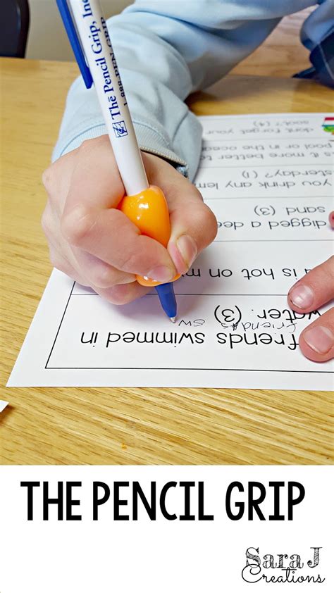 Correcting poor pencil grip | Sara J Creations