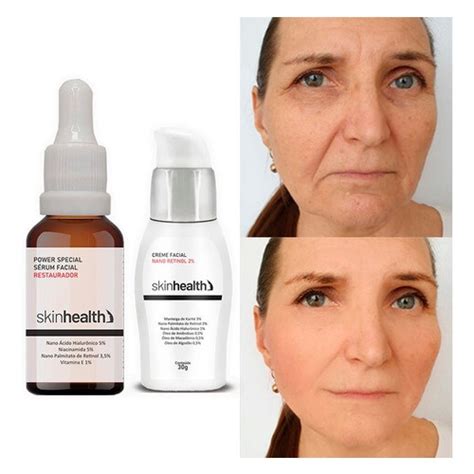 Retinol Para Pele Madura - Kit Retinol Para Pele Madura Estimula Colágeno Antirrugas em Promoção ...