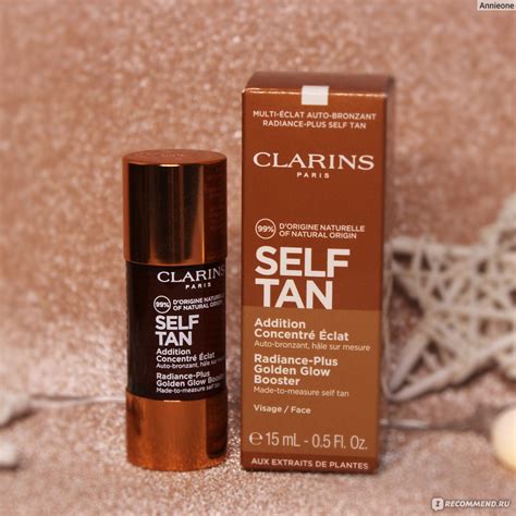 Автозагар Clarins Radiance-Plus Golden Glow Booster - «Капли кларанс ...