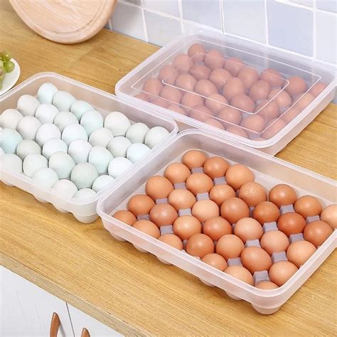 34-Grid Stackable Egg Storage Containers | HomeWareKE