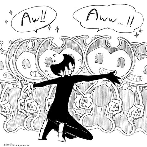 Ink demon!! | Bendy and the ink machine, Just ink, Best anime drawings