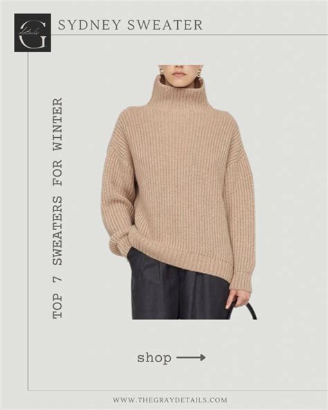 My Top 7 Warm Sweaters for Winter - the gray details