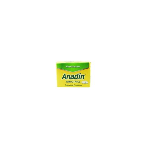 Buy Anadin Caplets 12 Pack