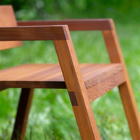 Деревянное садовое кресло - Мастерская Golfed Woodwork