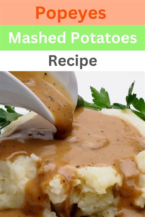 Popeyes Mashed Potatoes - Easy Kitchen Guide