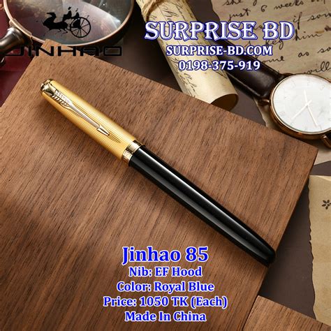 Jinhao 85 (Black) Fountain Pen - SURPRISE-BD.COM