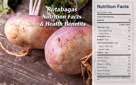 Rutabagas Nutrition Facts & Health Benefits - CookingEggs