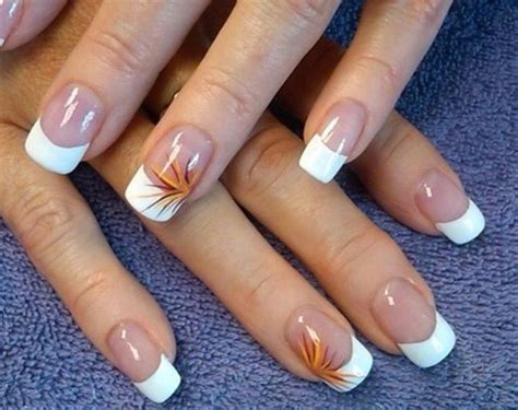 Fall Themed Autumn French Manicure – A Perfect Look For The Season ...