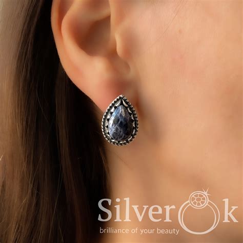 Сережки Болейн 20227о - SilverOk