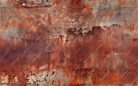 Premium AI Image | Aged Metal Texture Scene