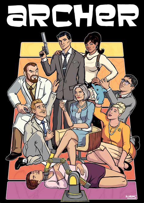 Archer Poster by alexsollazzo on DeviantArt