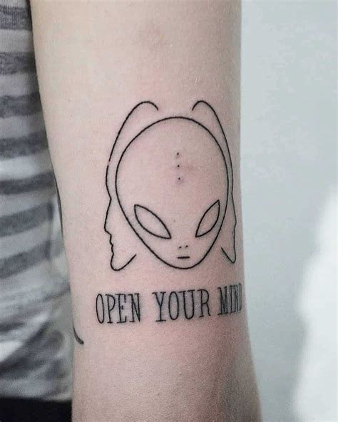 101 Amazing Alien Tattoo Designs You Need To See! | Alien tattoo ...