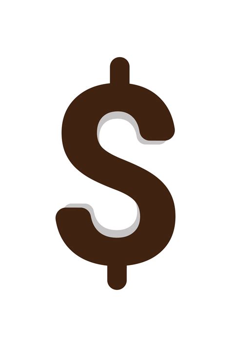 Dollar sign vector illustration isolated on white background. US dollar ...