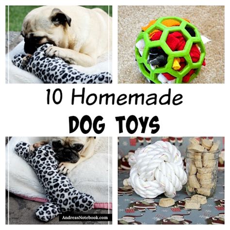 how to make homemade dog toys