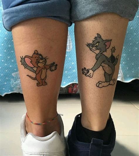 Эскизы тату том и джерри - фото и картинки abrakadabra.fun
