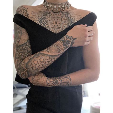 Geometric / Ornamental Sleeve by Anna Day
