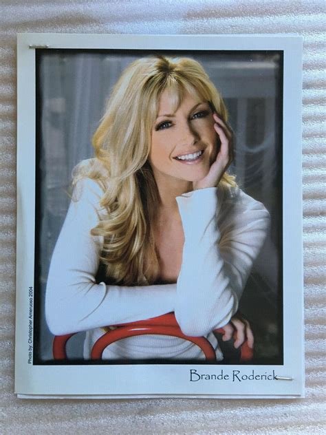 Brande Roderick , Playboy Playmate, original vintage headshot photo