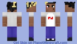 XXXTentacion Minecraft Skin