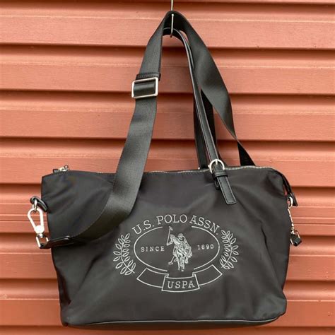 US Polo Assn Womens Black Handbag (s)