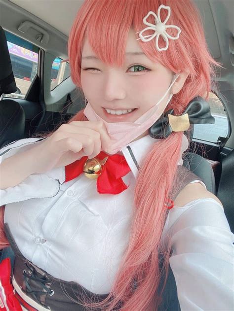 Mikochi Cosplay [Takanashi Hanari] : Hololive