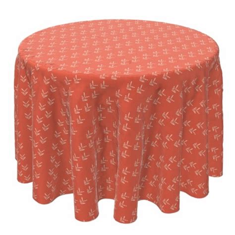 Round Tablecloth, 100% Cotton, 60 Round , Grunge Texture, 60 Round - Kroger