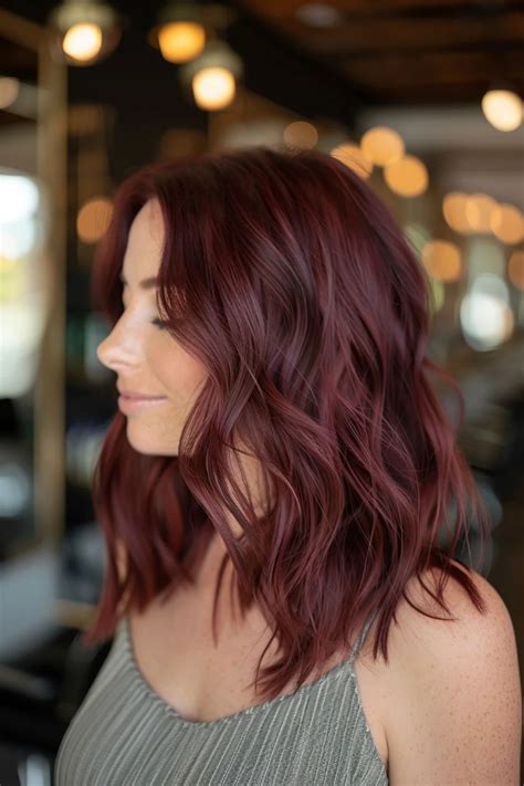 Stunning Maroon Red Hair Color Ideas | Burgundy hair, Wine hair color