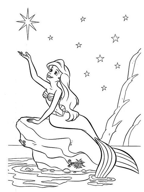 Pin by Nana Smetana on Ariel, malá mořská víla | Ariel coloring pages ...
