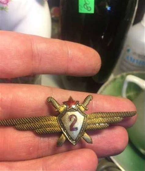 Знак «Военный лётчик 2 класса» СССР. 1950е гг | Festima.Ru - Мониторинг ...