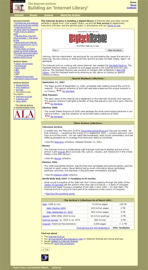 Wayback Machine - Web Design Museum