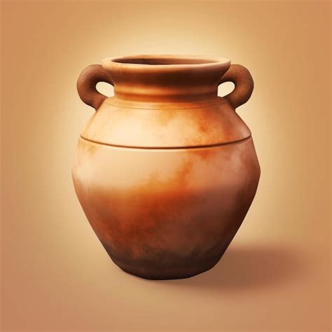 Premium AI Image | an Uruk period pottery isolated background Hyper realistic Ultra