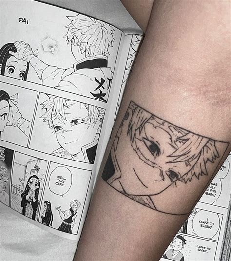 Shinazugawa Sanemi Tattoo