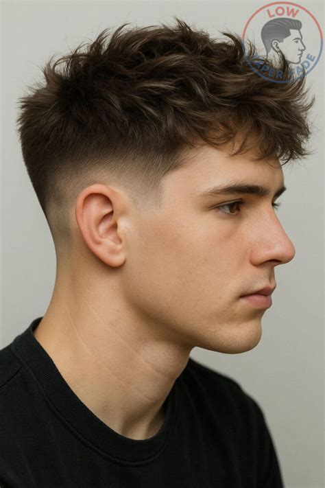 taper fade messy top easy guide   trendy  taper fade