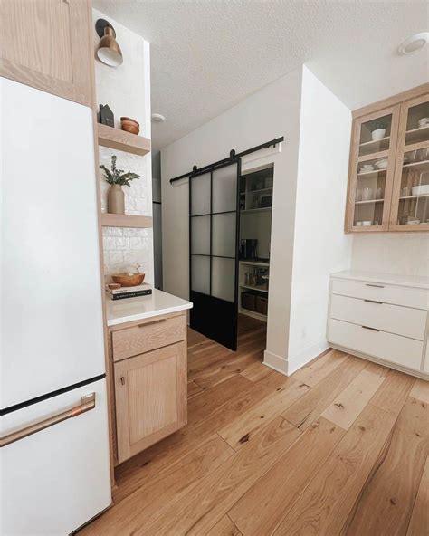 Light Wood Cabinets With White Appliances - Soul & Lane