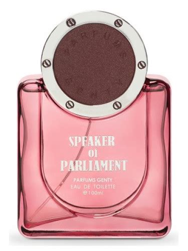 Speaker of Parliament Parfums Genty одеколон — аромат для мужчин