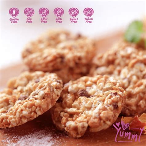 Безглутенови Овесени бисквити - Yummy Natural