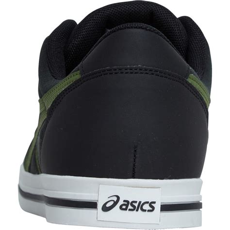 Buy Asics Tiger Mens Aaron Trainers Black/Moss