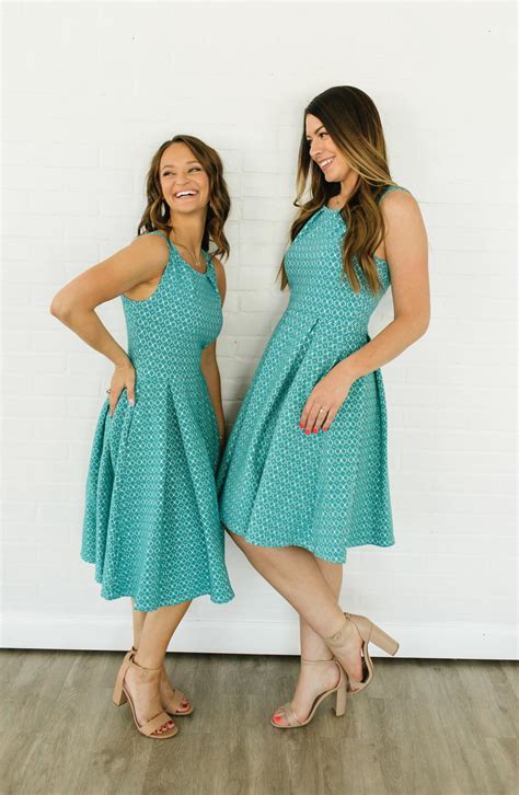 Anita Fit-and-Flare Dress FINAL SALE – Trinity Clothing