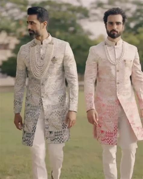 Sherwani Styles For Summer Grooms