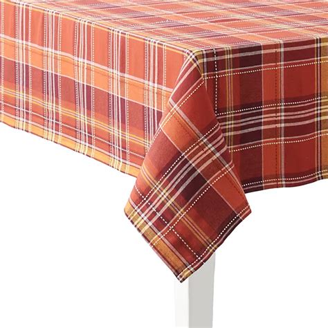 Celebrate Together™ Fall Harvest Plaid Tablecloth