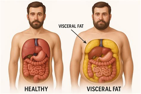 lbs  visceral fat  lose heres   id  step
