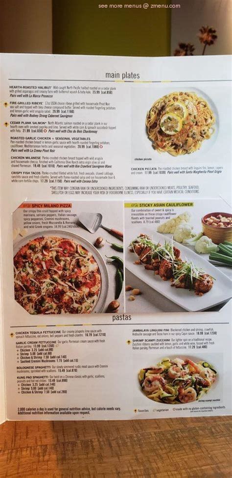 California Pizza Kitchen Menu | Besto Blog