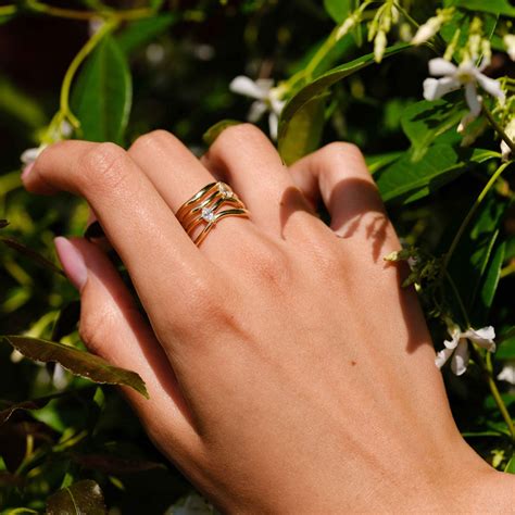 Nova Ring, Luxury Lab Grown Diamond Ring by Kimaï UK