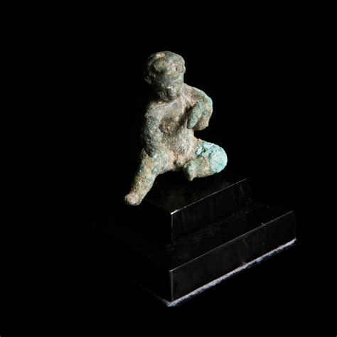 Roman Bronze Statuette of Cupid - St James Ancient Art