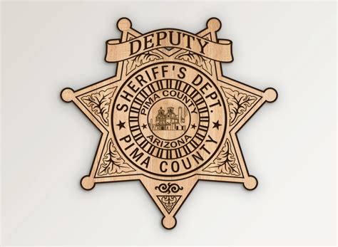 Pima County Arizona Sheriff Deputy Badge SVG Vector Files | Vector911