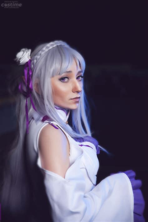 Emilia cosplay | Пикабу