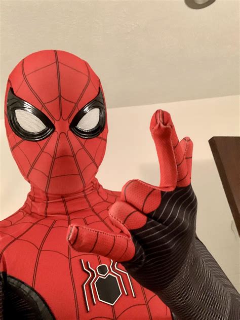 [Self] as Spider-Man, Far From Home suit. Excited for con season! : r